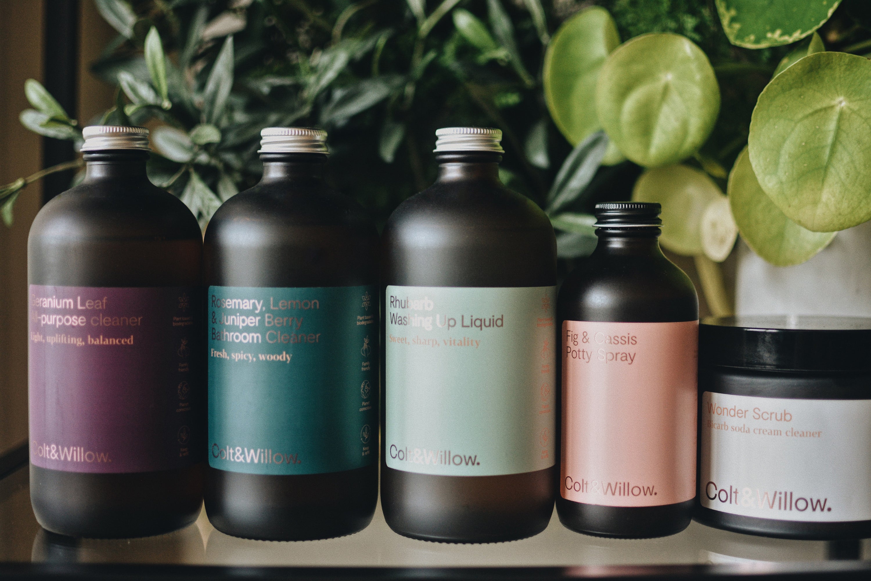 Aesthetic cleaning supplies | Colt & Willow Range
