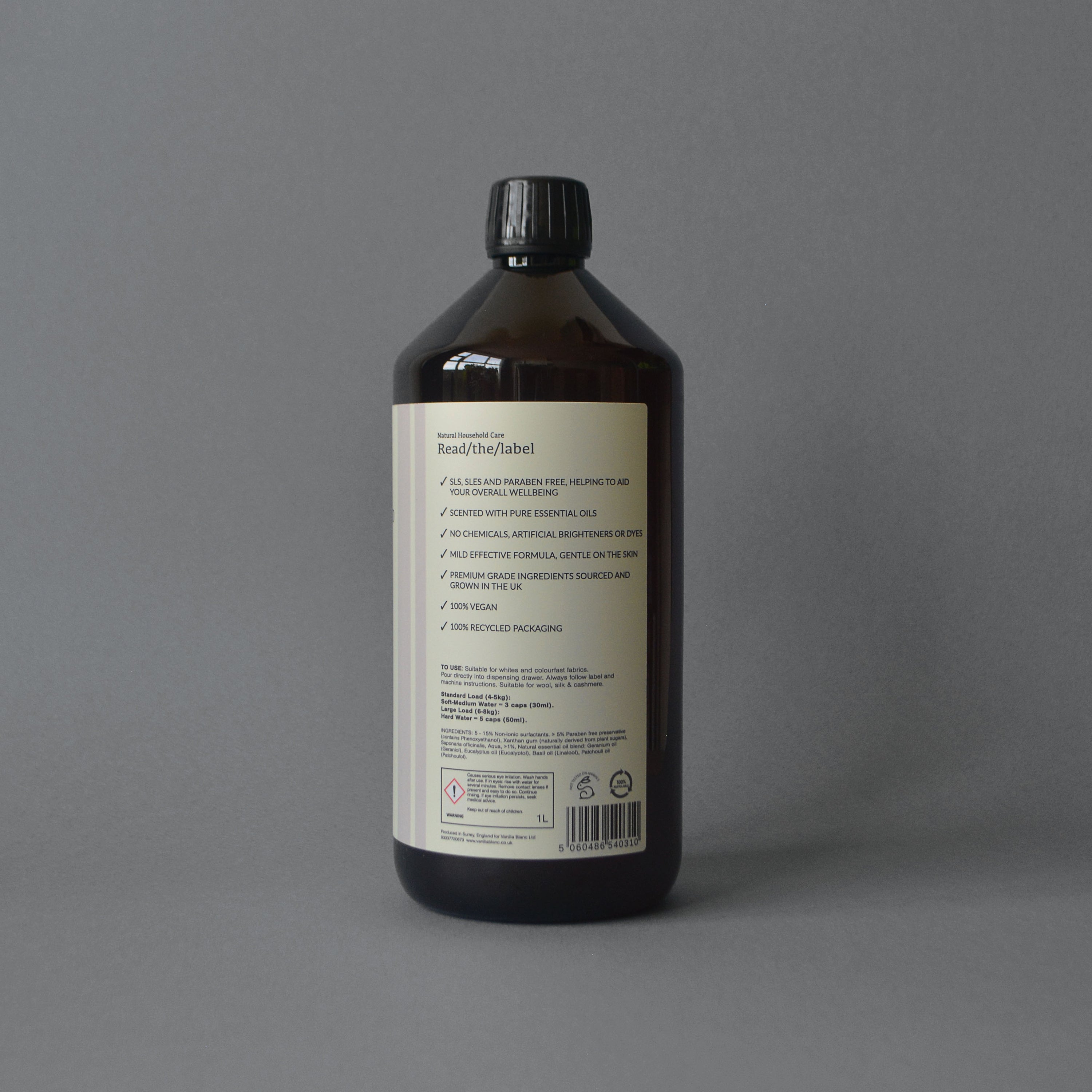 Read The Label | Natural Laundry Liquid