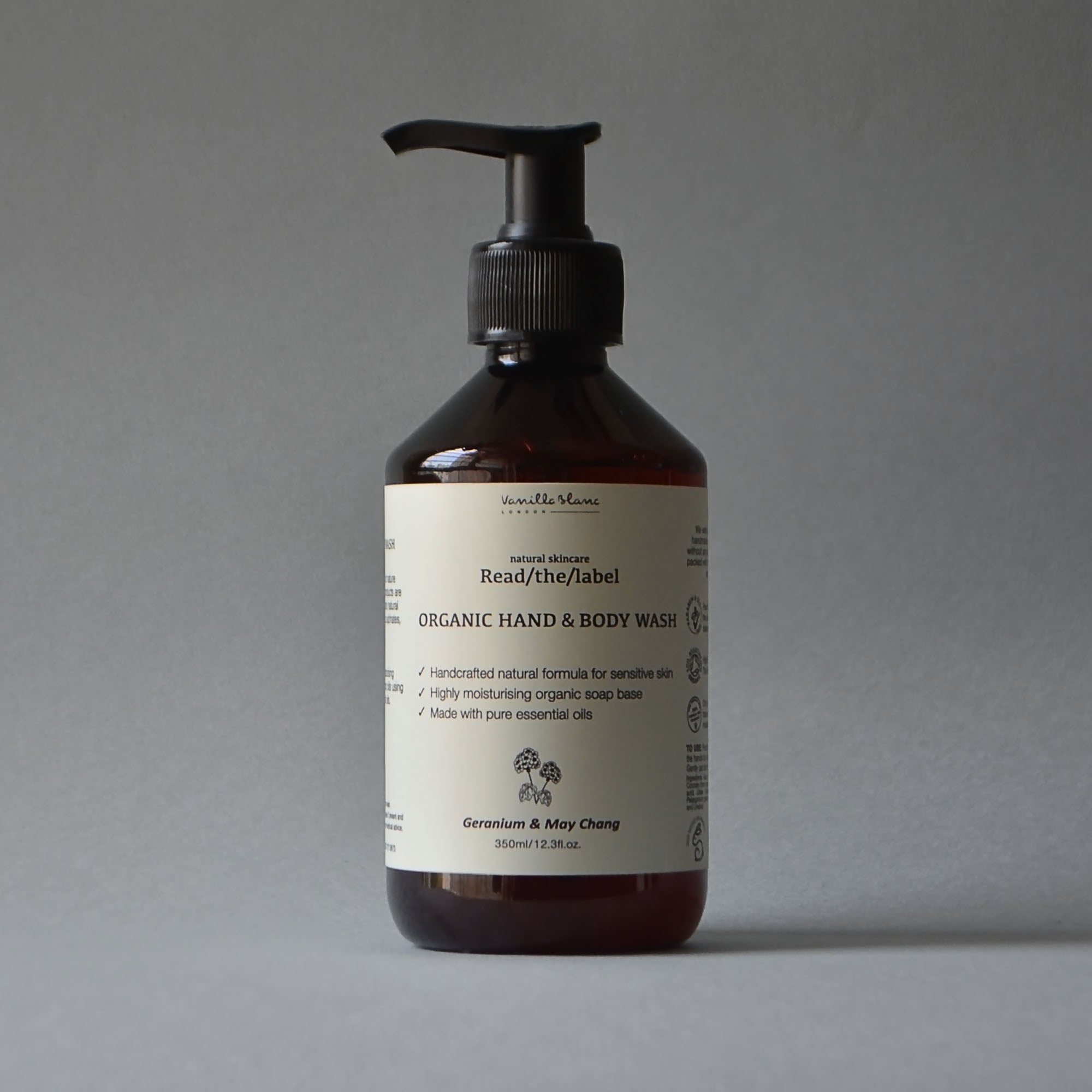 Read The Label | Organic Body and Hand Wash | Vanilla Blanc