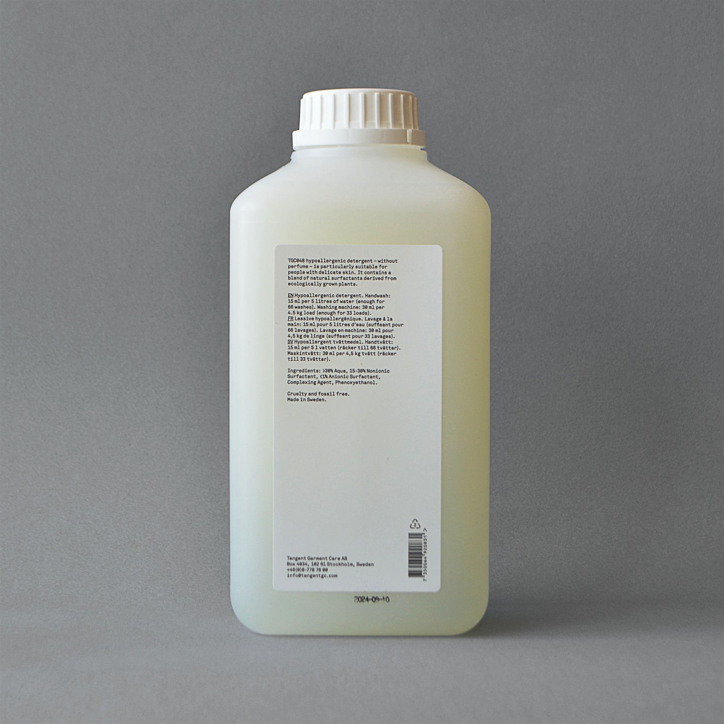 Tangent GC | Hypoallergenic Detergent Without Perfume